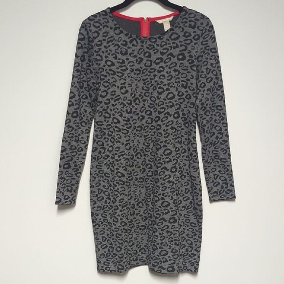 Banana Republic Chic Leopard Print Dress - Picture 1 of 7